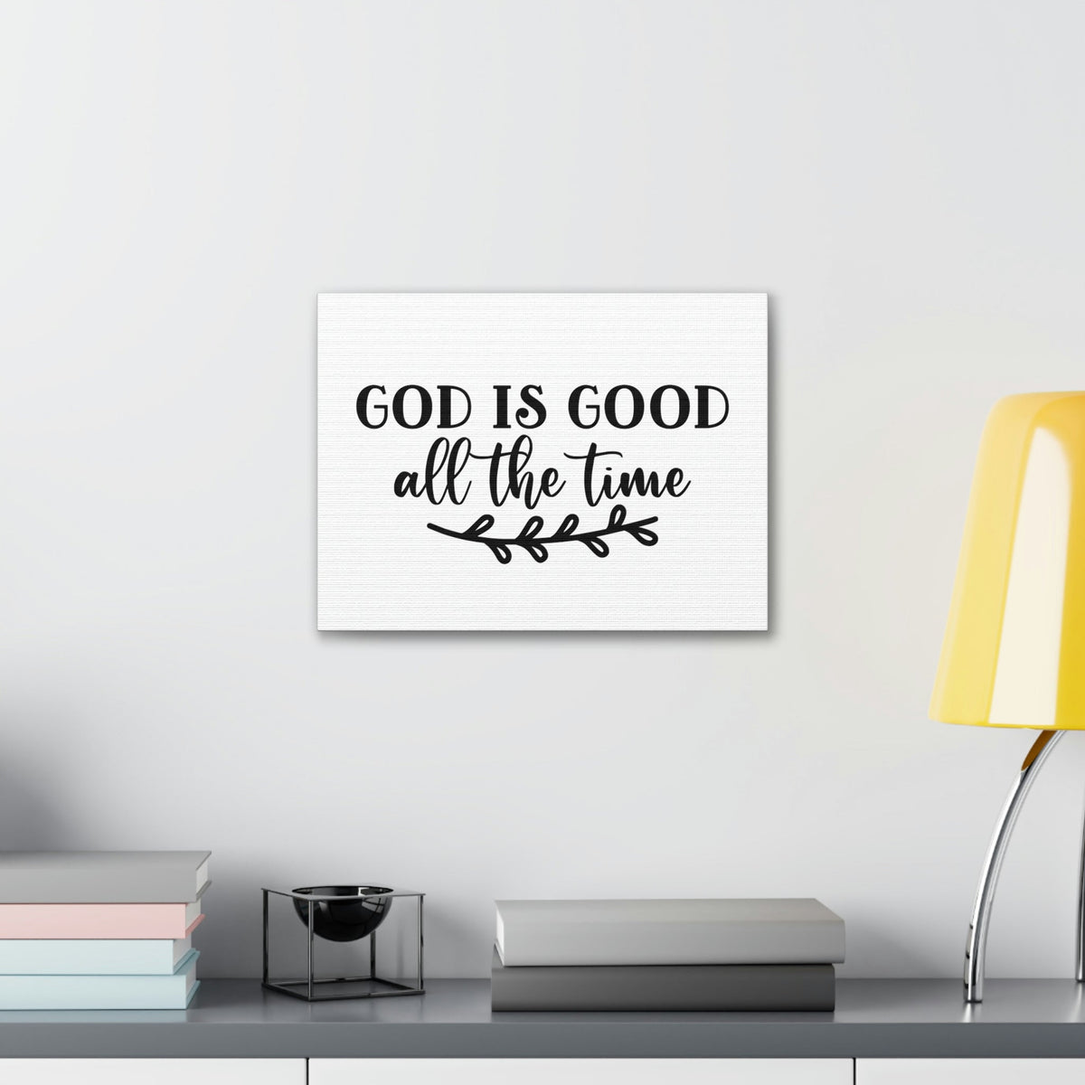 Scripture Walls God Is Good All The Time Psalm 100:5 Branch Christian Wall Art Bible Verse Print Ready to Hang Unframed-Express Your Love Gifts