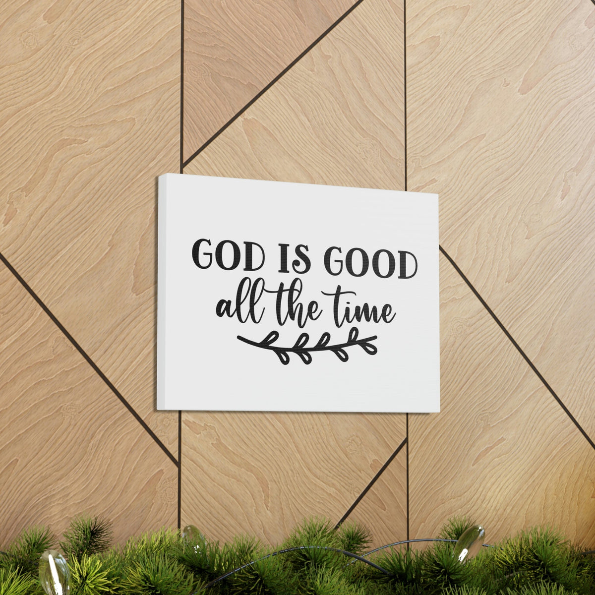 Scripture Walls God Is Good All The Time Psalm 100:5 Branch Christian Wall Art Bible Verse Print Ready to Hang Unframed-Express Your Love Gifts