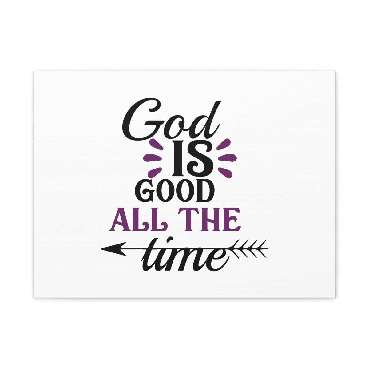 Scripture Walls God Is Good All The Time Psalm 100:5 Christian Wall Art Bible Verse Print Ready to Hang Unframed-Express Your Love Gifts