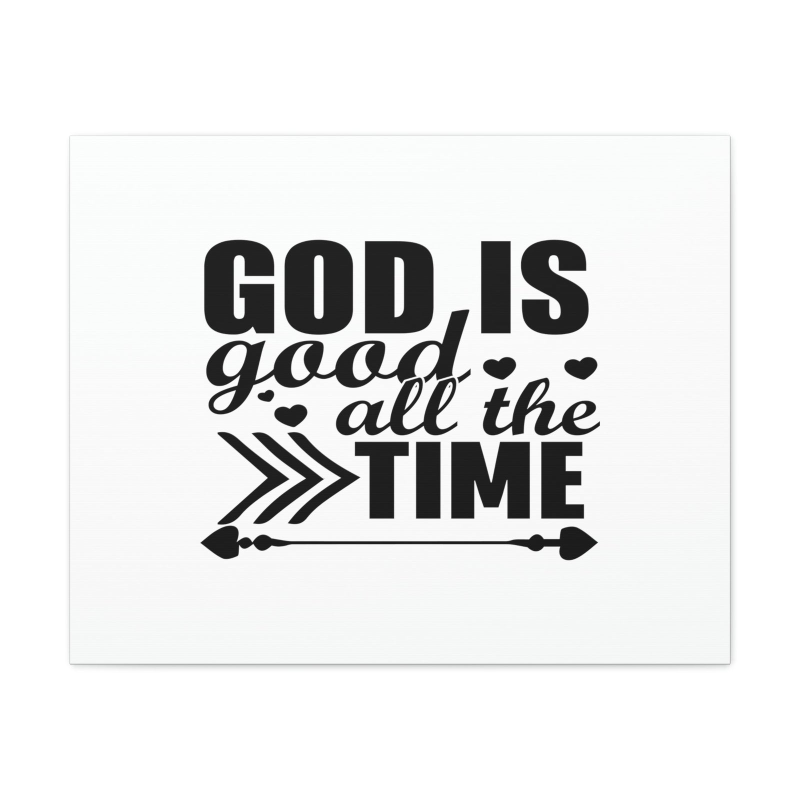 Scripture Walls God Is Good All The Time Psalm 107:1 Christian Wall Art Bible Verse Print Ready to Hang Unframed-Express Your Love Gifts