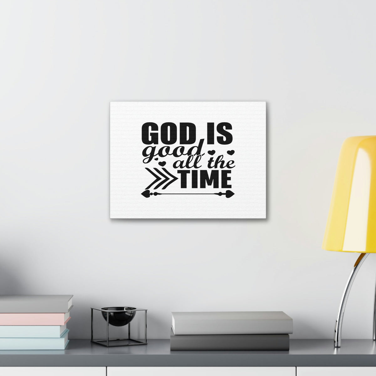 Scripture Walls God Is Good All The Time Psalm 107:1 Christian Wall Art Bible Verse Print Ready to Hang Unframed-Express Your Love Gifts