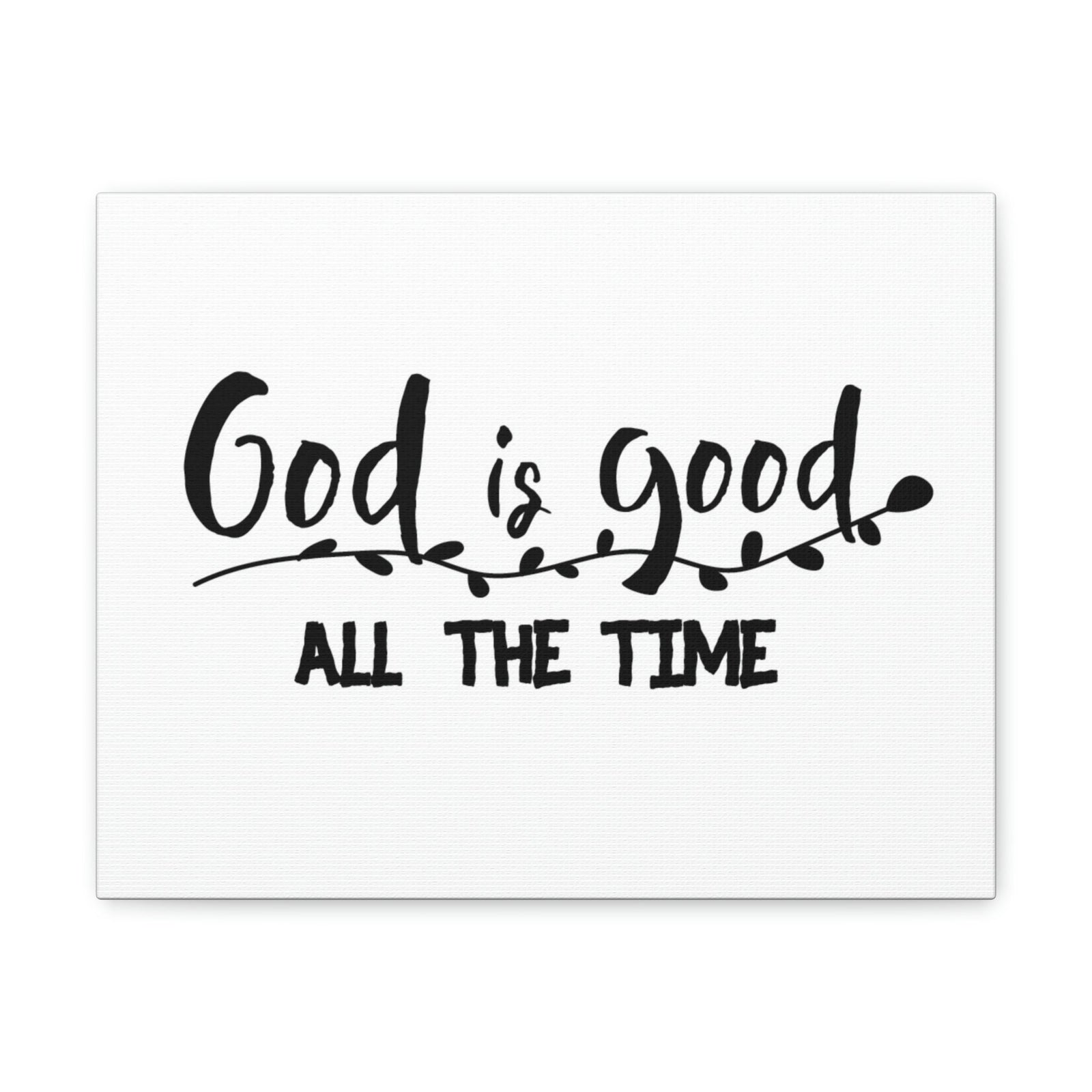 Scripture Walls God Is Good Psalm 100:5 Vines Christian Wall Art Bible Verse Print Ready to Hang Unframed-Express Your Love Gifts
