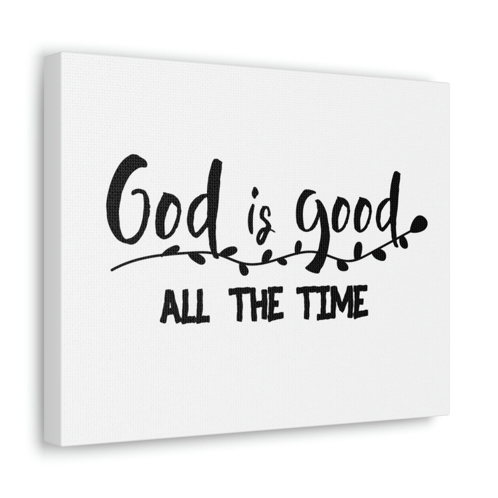 Scripture Walls God Is Good Psalm 100:5 Vines Christian Wall Art Bible Verse Print Ready to Hang Unframed-Express Your Love Gifts