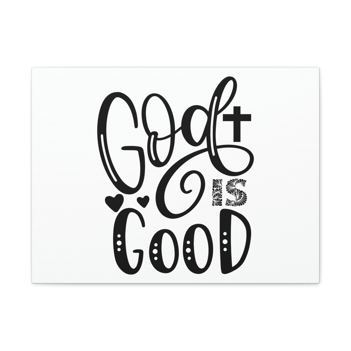 Scripture Walls God Is Good Psalm 103:8 Christian Wall Art Print Ready to Hang Unframed-Express Your Love Gifts
