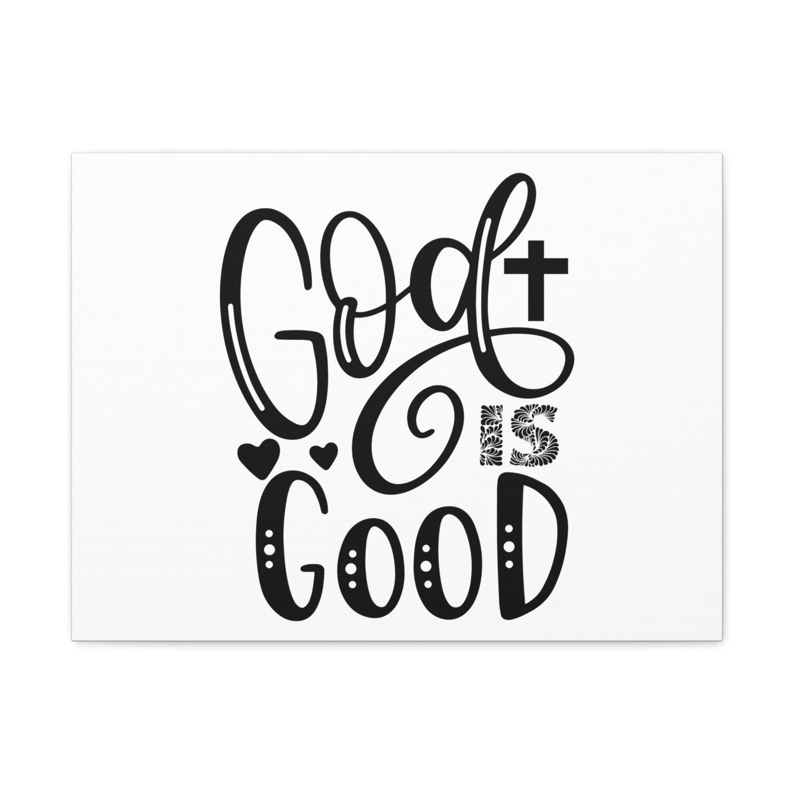 Scripture Walls God Is Good Psalm 103:8 Christian Wall Art Print Ready to Hang Unframed-Express Your Love Gifts