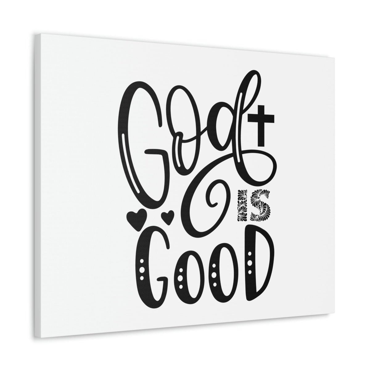 Scripture Walls God Is Good Psalm 103:8 Christian Wall Art Print Ready to Hang Unframed-Express Your Love Gifts