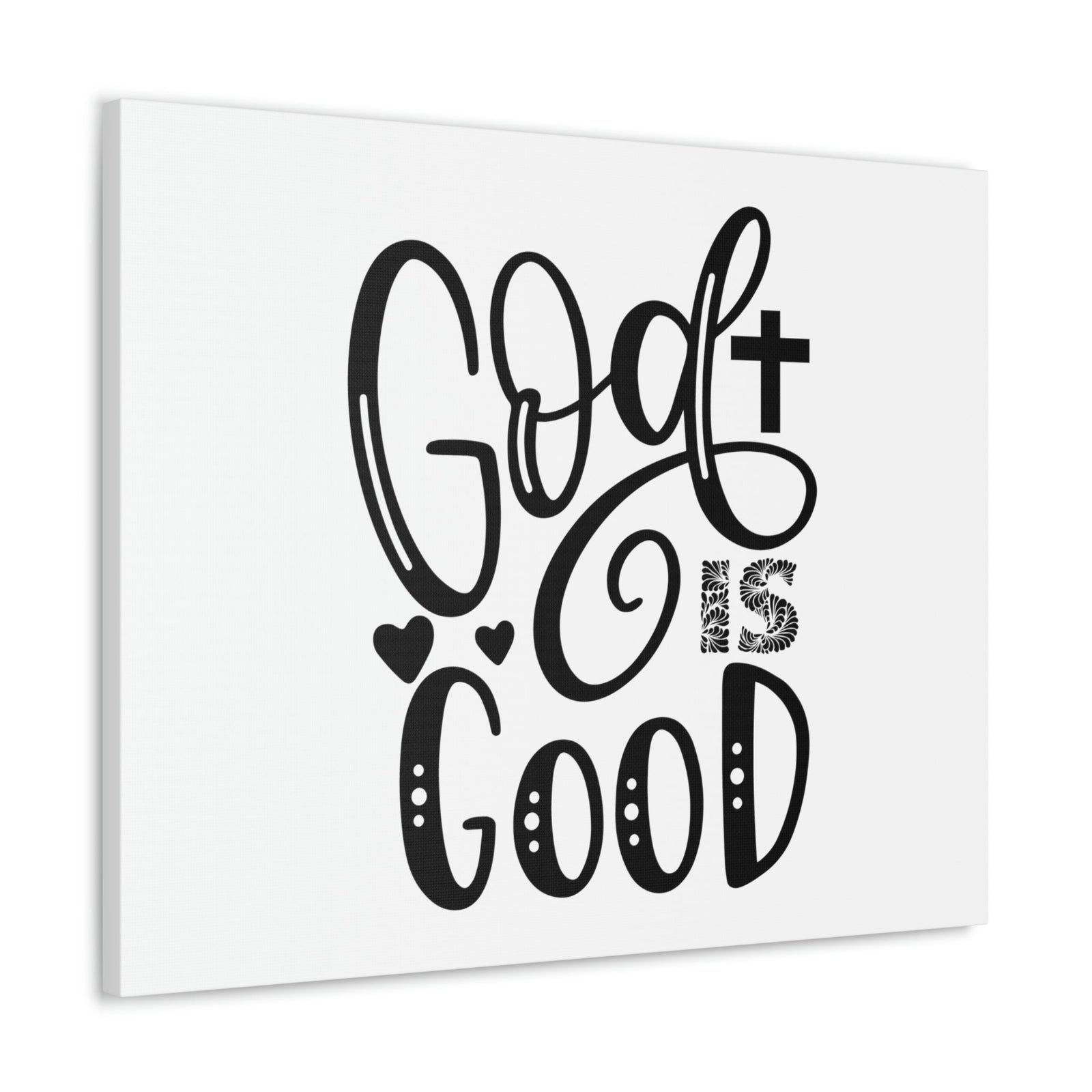 Scripture Walls God Is Good Psalm 103:8 Christian Wall Art Print Ready to Hang Unframed-Express Your Love Gifts