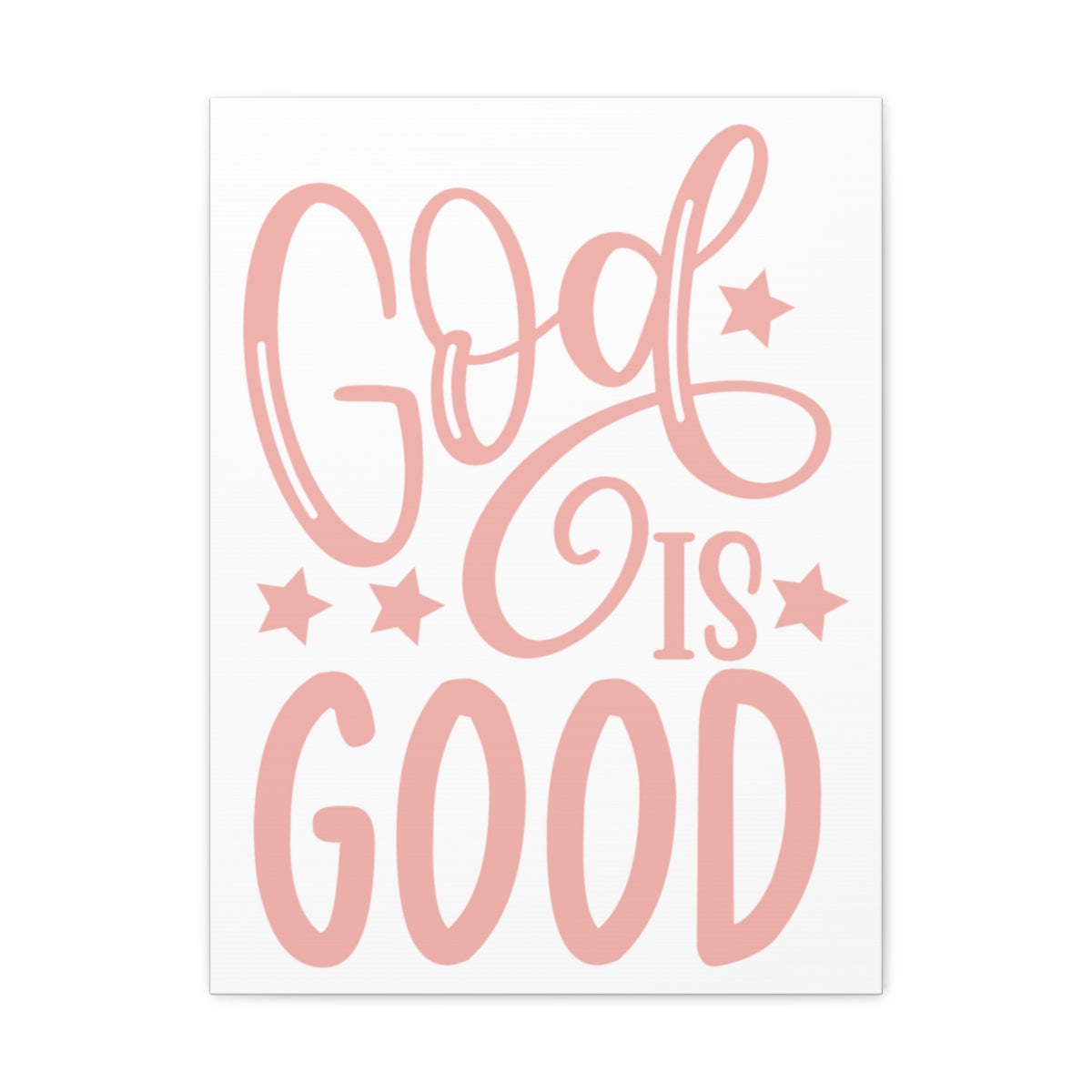 Scripture Walls God Is Good Psalm 107:1 Christian Wall Art Print Ready to Hang Unframed-Express Your Love Gifts