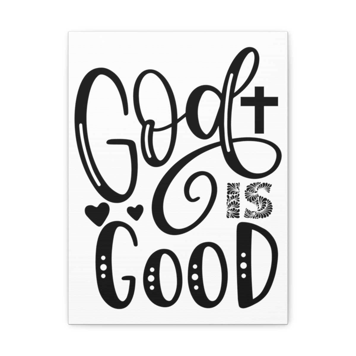 Scripture Walls God Is Good Psalm 34:8 Christian Wall Art Print Ready to Hang Unframed-Express Your Love Gifts