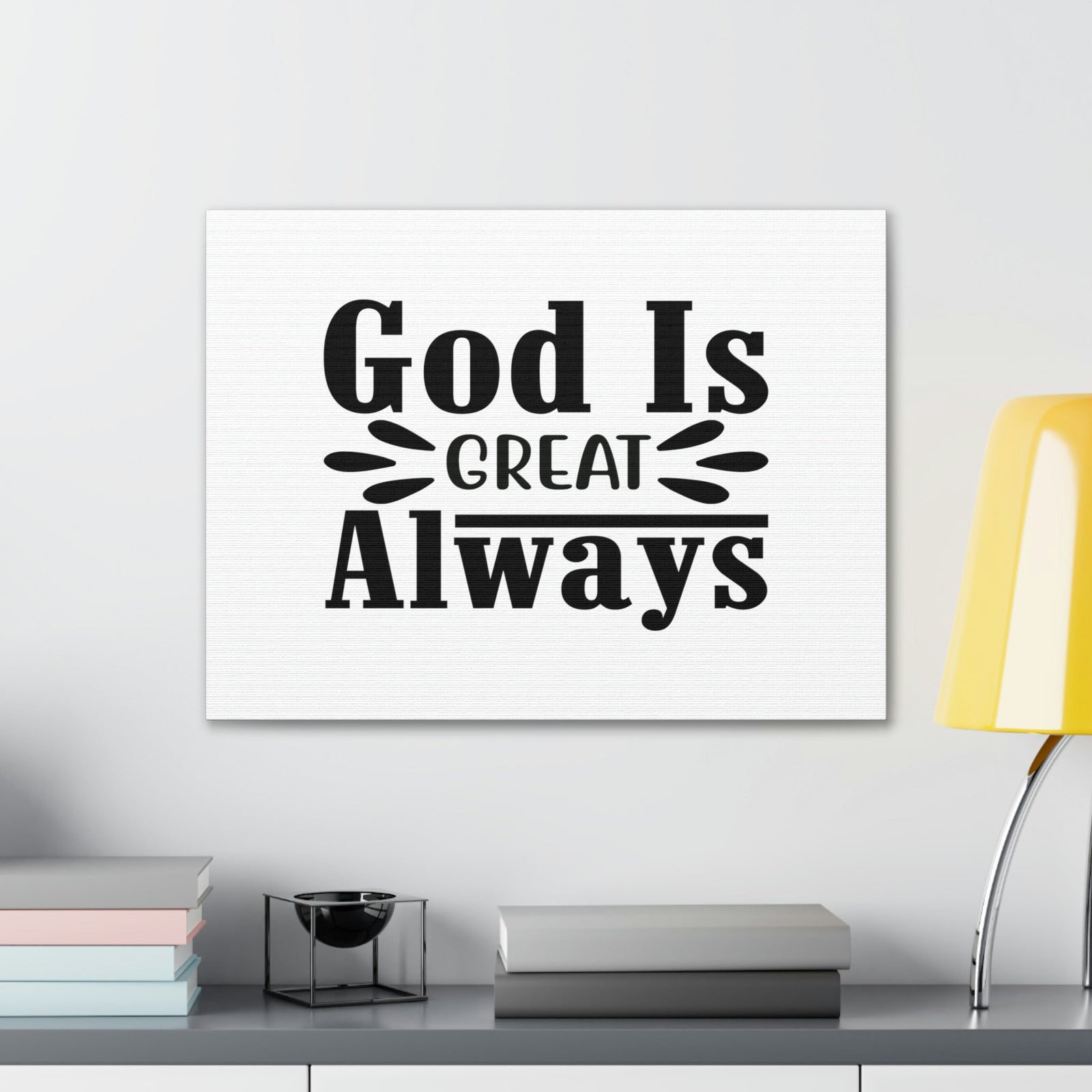 Scripture Walls God Is Great Job 36:26 Always Christian Wall Art Bible Verse Print Ready to Hang Unframed-Express Your Love Gifts