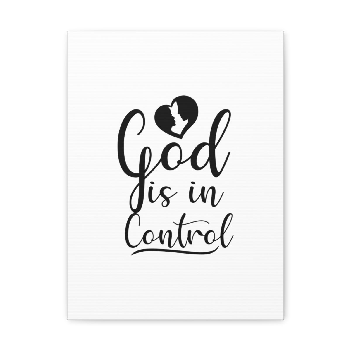Scripture Walls God Is In Control Romans 8:38 Christian Wall Art Bible Verse Print Ready to Hang Unframed-Express Your Love Gifts