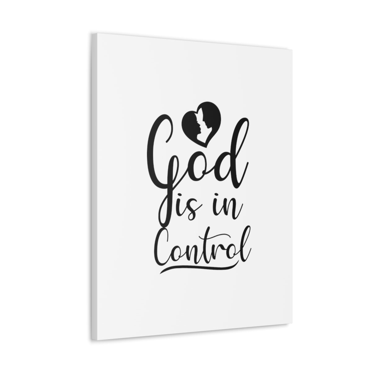 Scripture Walls God Is In Control Romans 8:38 Christian Wall Art Bible Verse Print Ready to Hang Unframed-Express Your Love Gifts
