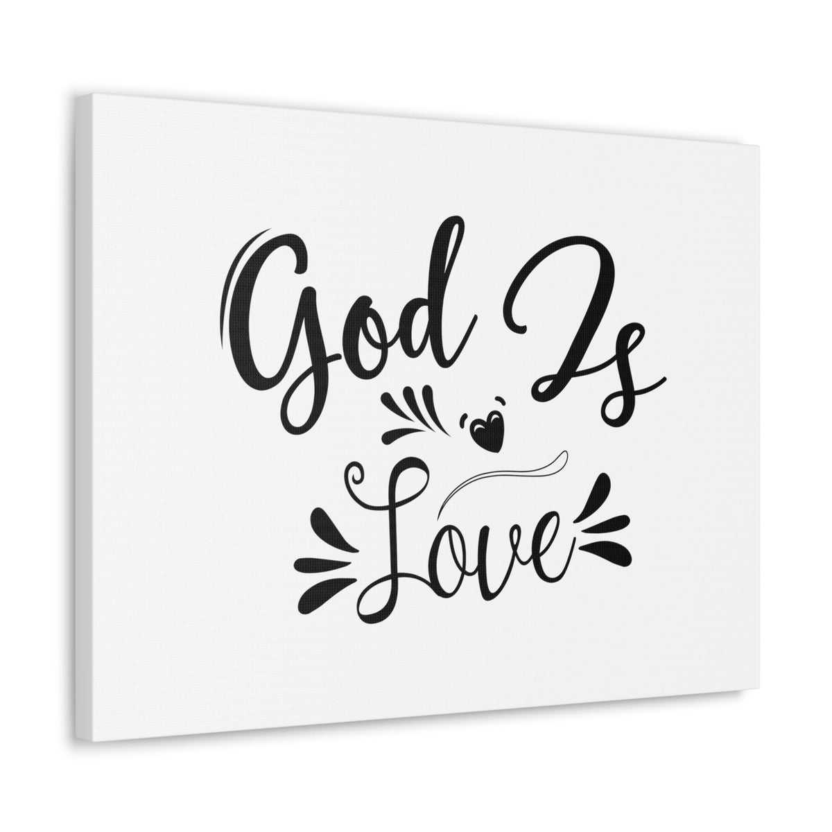 Scripture Walls God Is Love 1 John 4:8 Beating Heart Christian Wall Art Bible Verse Print Ready to Hang Unframed-Express Your Love Gifts