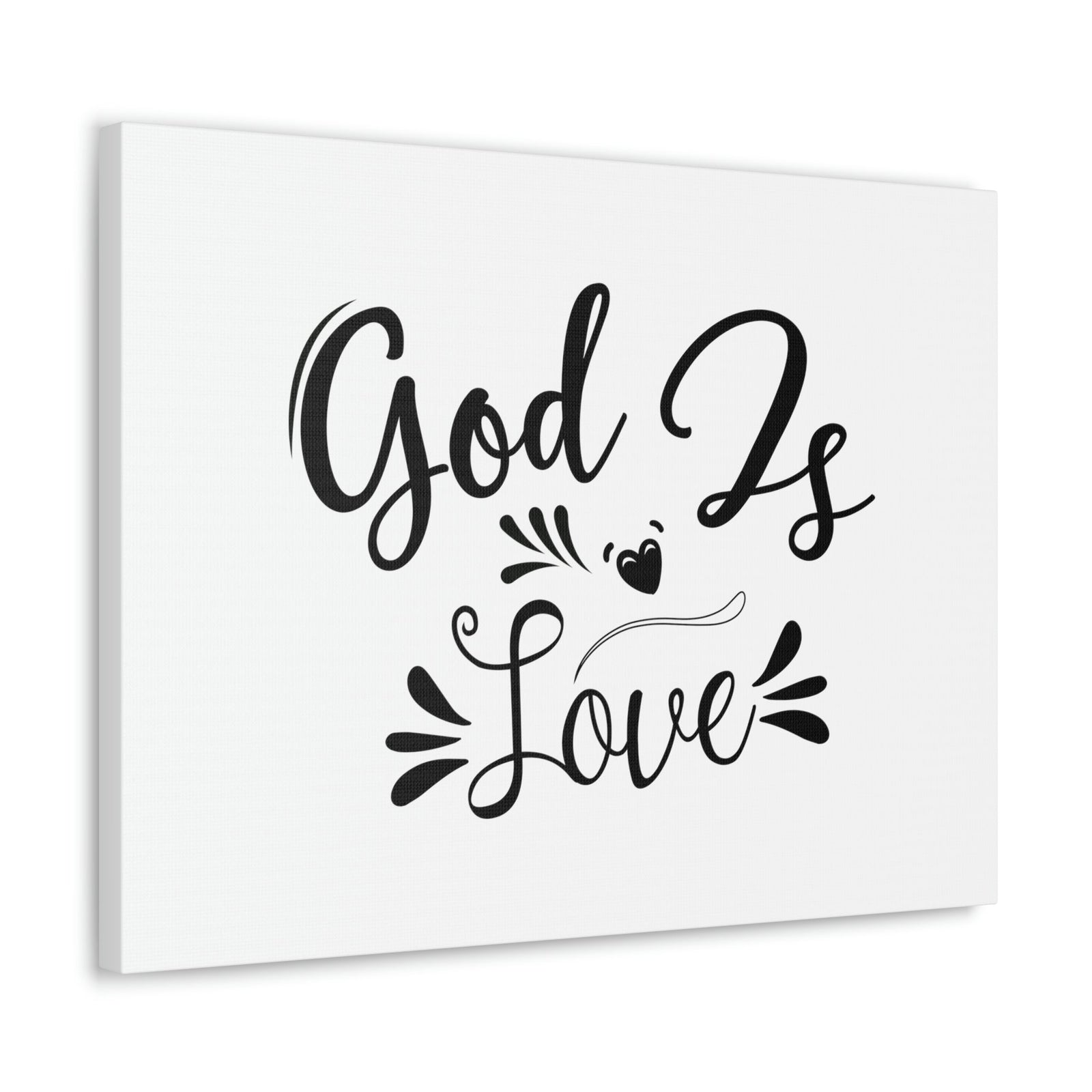 Scripture Walls God Is Love 1 John 4:8 Beating Heart Christian Wall Art Bible Verse Print Ready to Hang Unframed-Express Your Love Gifts