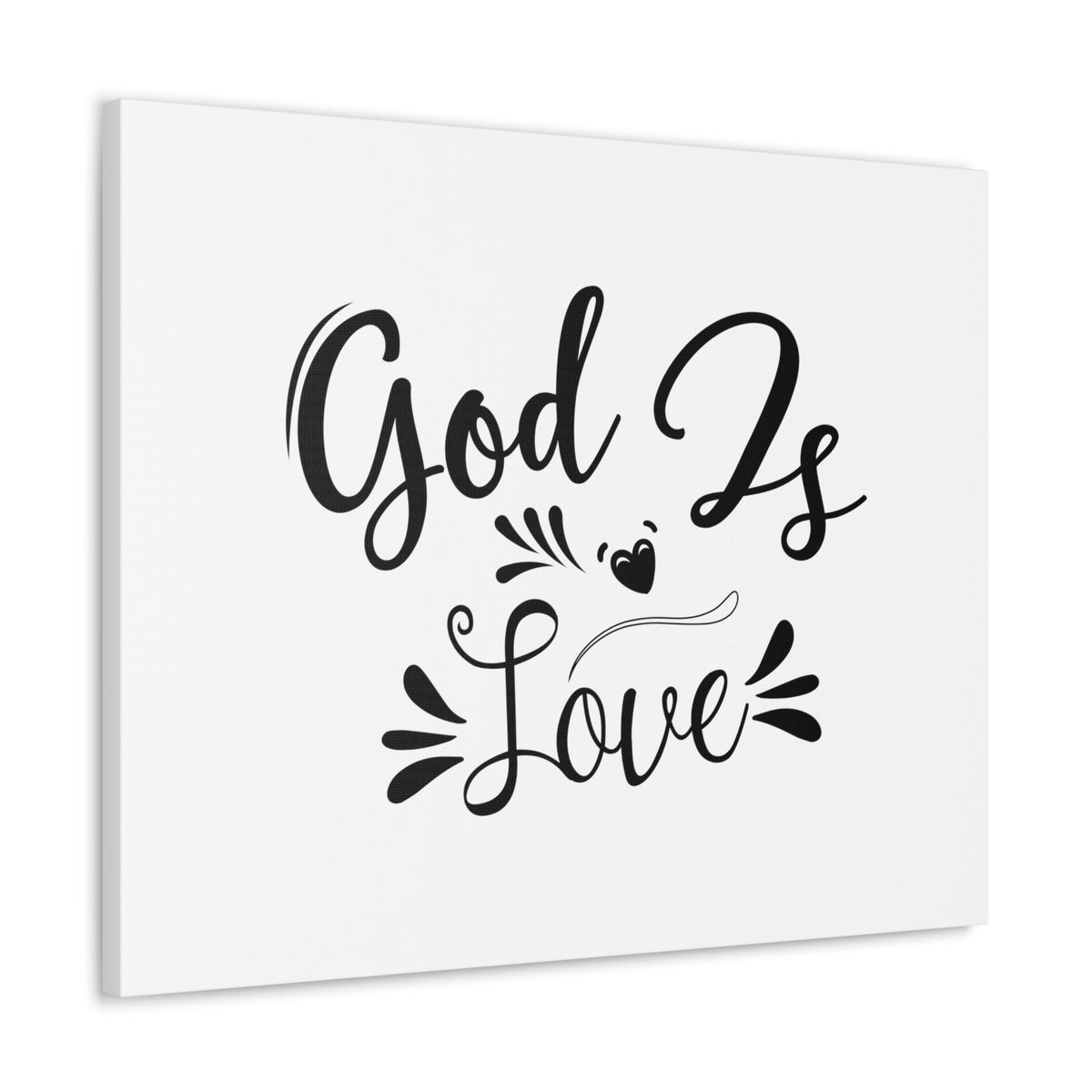 Scripture Walls God Is Love 1 John 4:8 Beating Heart Christian Wall Art Bible Verse Print Ready to Hang Unframed-Express Your Love Gifts