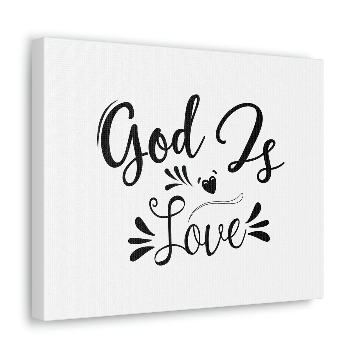 Scripture Walls God Is Love 1 John 4:8 Beating Heart Christian Wall Art Bible Verse Print Ready to Hang Unframed-Express Your Love Gifts