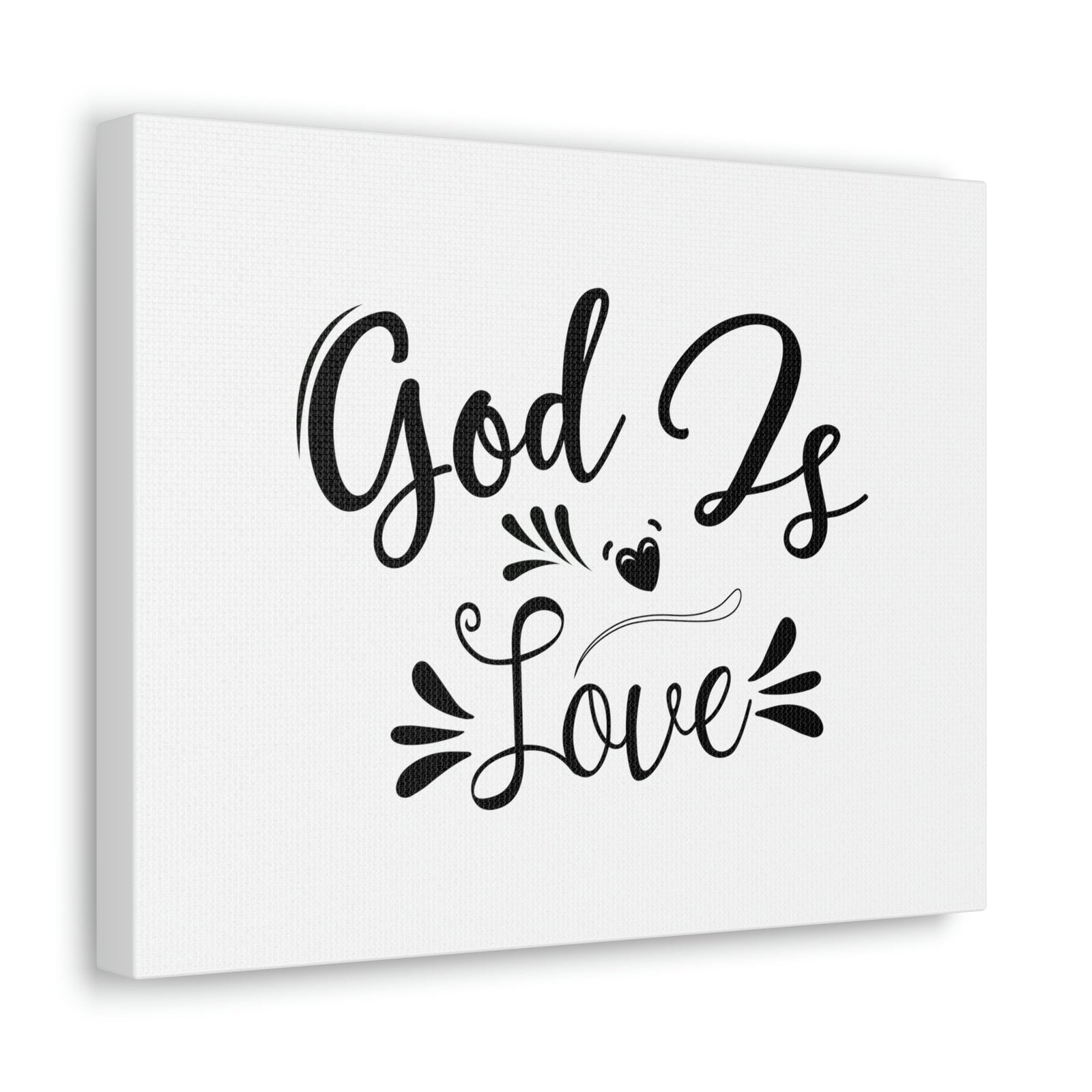 Scripture Walls God Is Love 1 John 4:8 Beating Heart Christian Wall Art Bible Verse Print Ready to Hang Unframed-Express Your Love Gifts