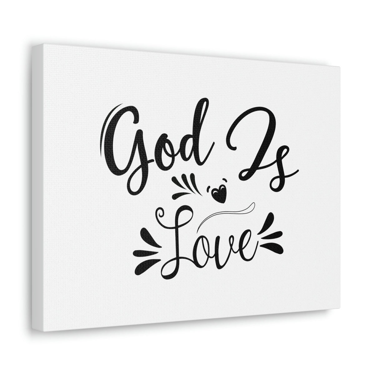 Scripture Walls God Is Love 1 John 4:8 Beating Heart Christian Wall Art Bible Verse Print Ready to Hang Unframed-Express Your Love Gifts
