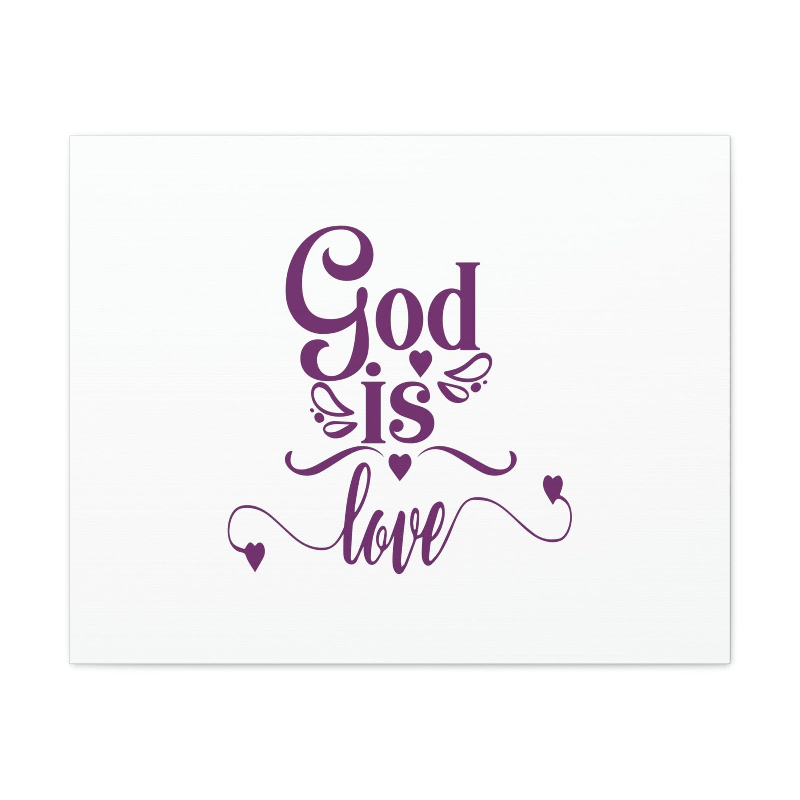 Scripture Walls God Is Love 1 John 4:8 Christian Wall Art Bible Verse Print Ready to Hang Unframed-Express Your Love Gifts