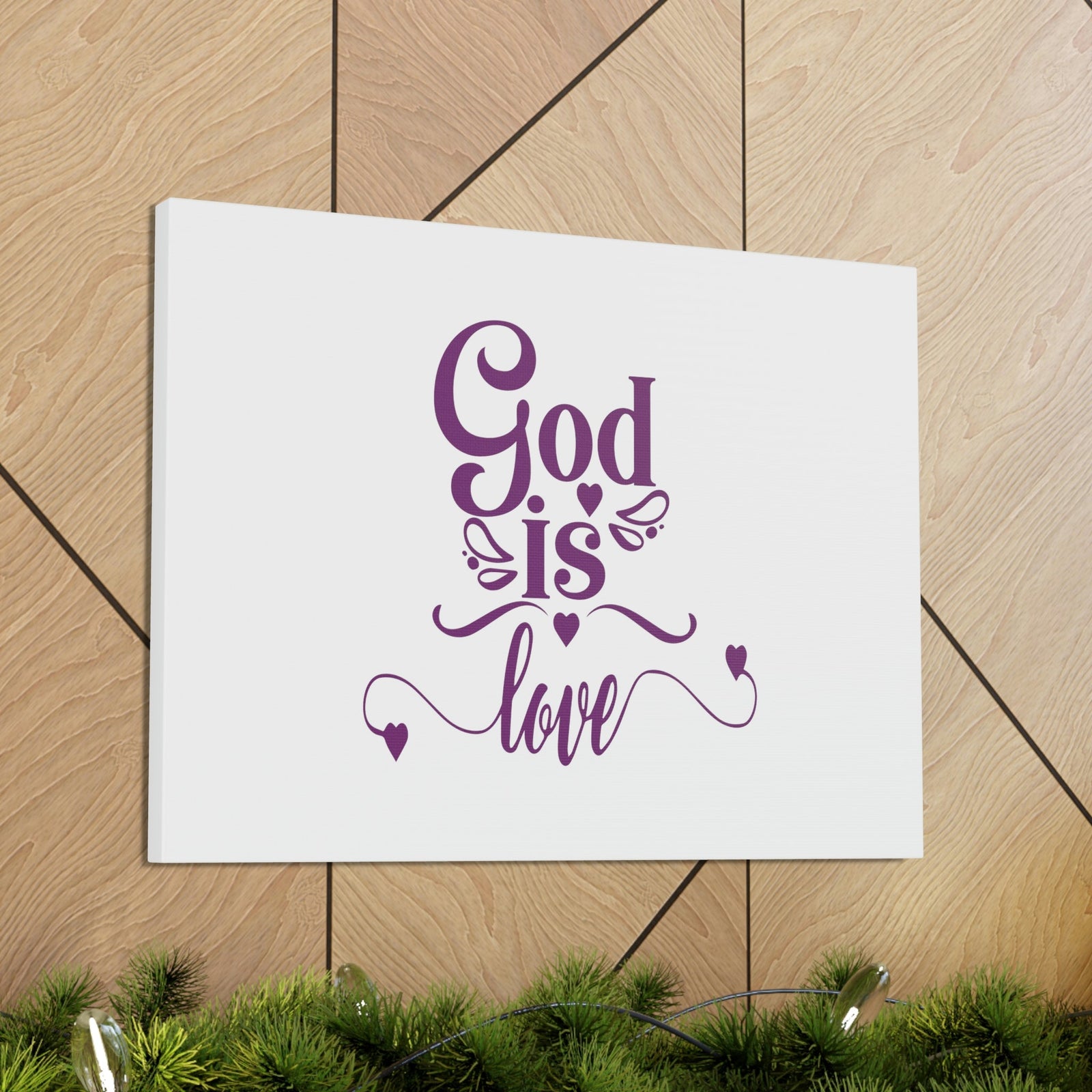 Scripture Walls God Is Love 1 John 4:8 Christian Wall Art Bible Verse Print Ready to Hang Unframed-Express Your Love Gifts