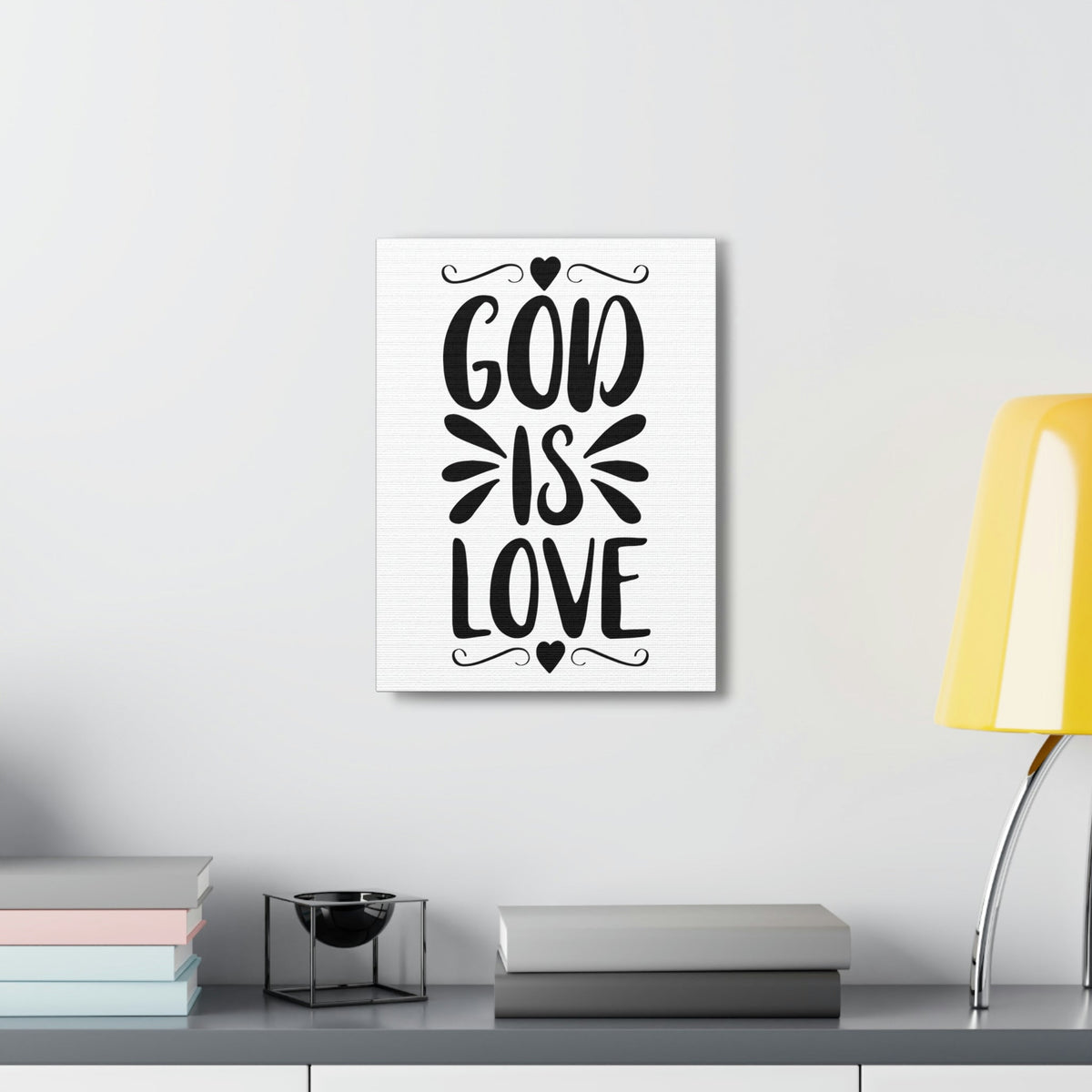 Scripture Walls God Is Love John 15:12 Christian Wall Art Print Ready to Hang Unframed-Express Your Love Gifts