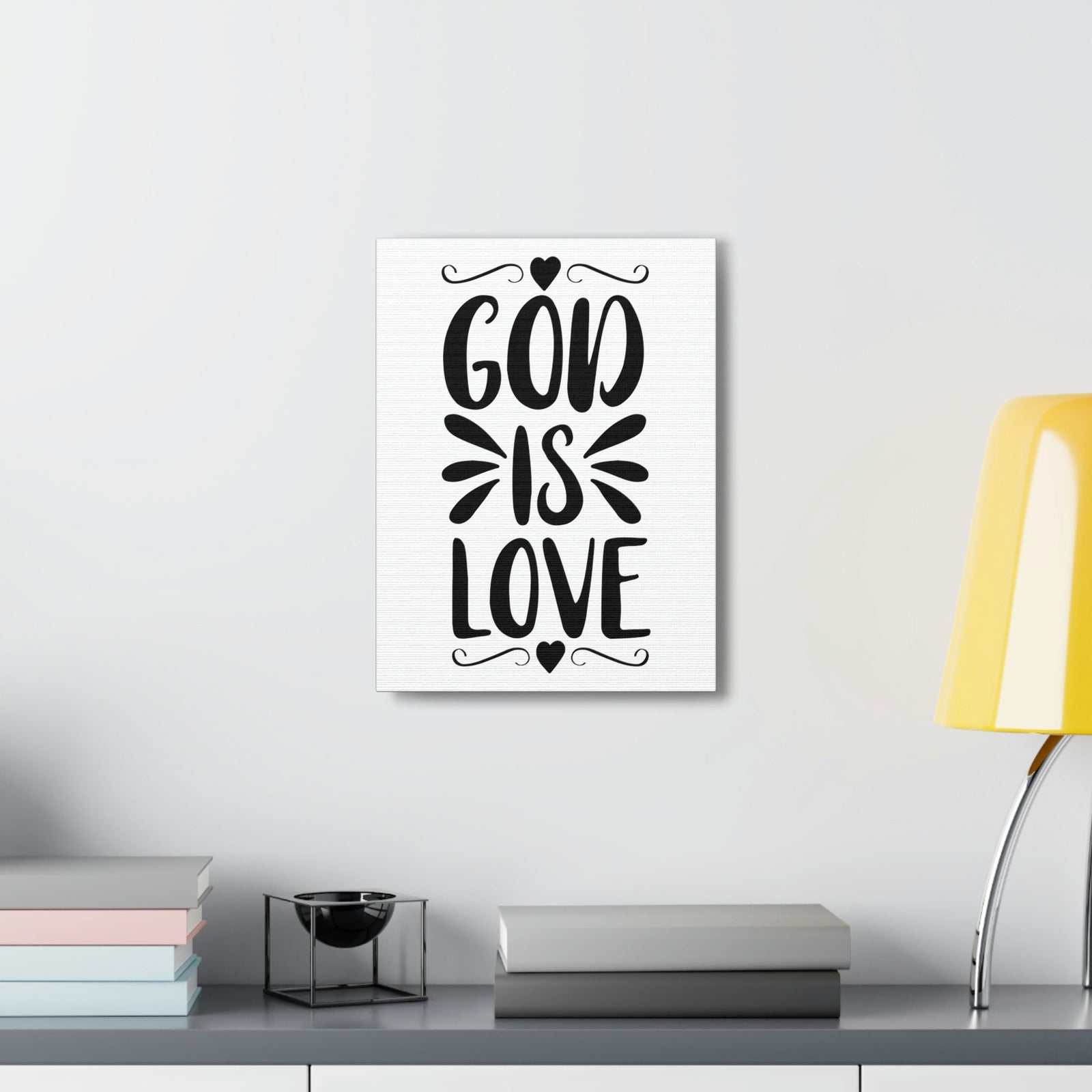 Scripture Walls God Is Love John 15:12 Christian Wall Art Print Ready to Hang Unframed-Express Your Love Gifts