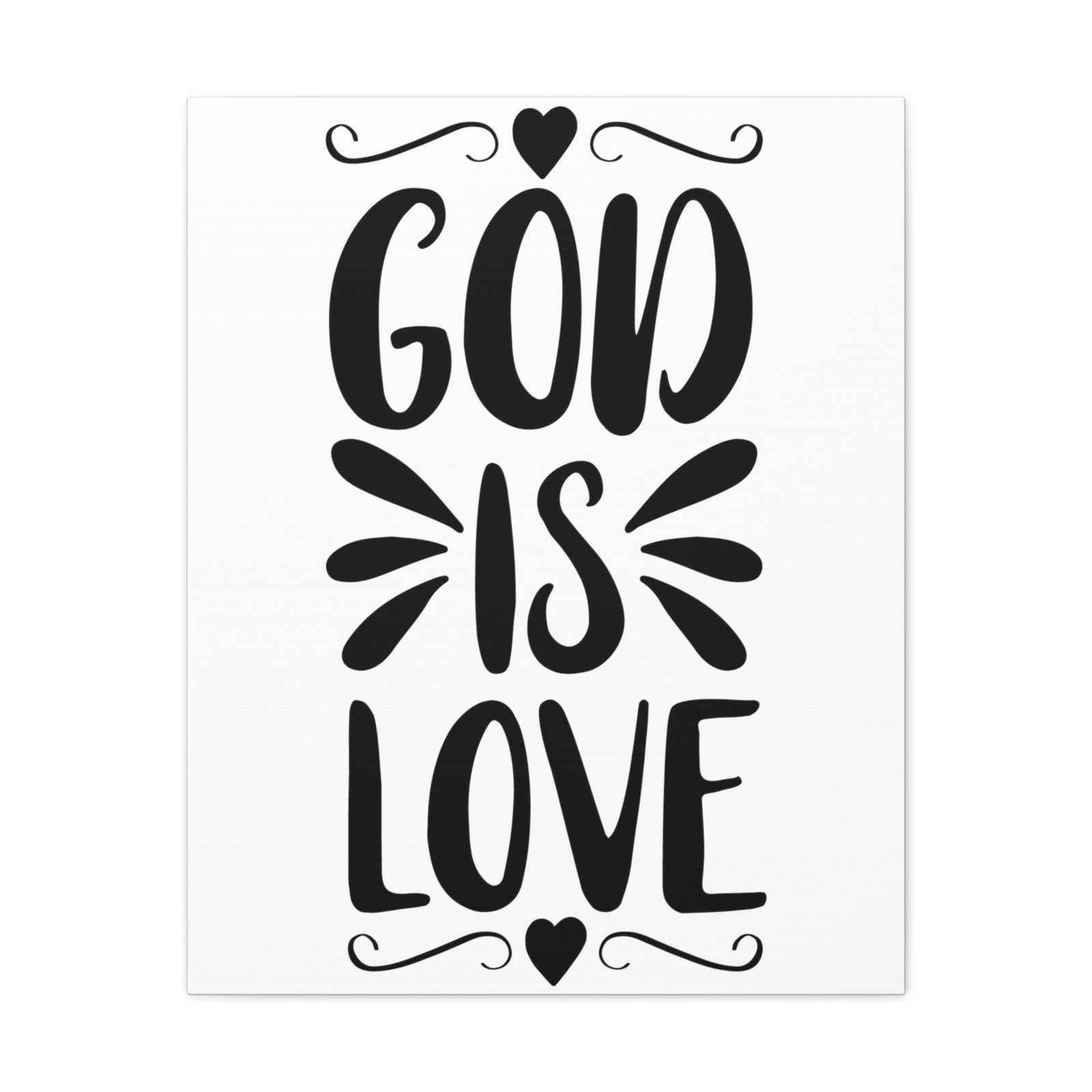 Scripture Walls God Is Love John 15:12 Christian Wall Art Print Ready to Hang Unframed-Express Your Love Gifts