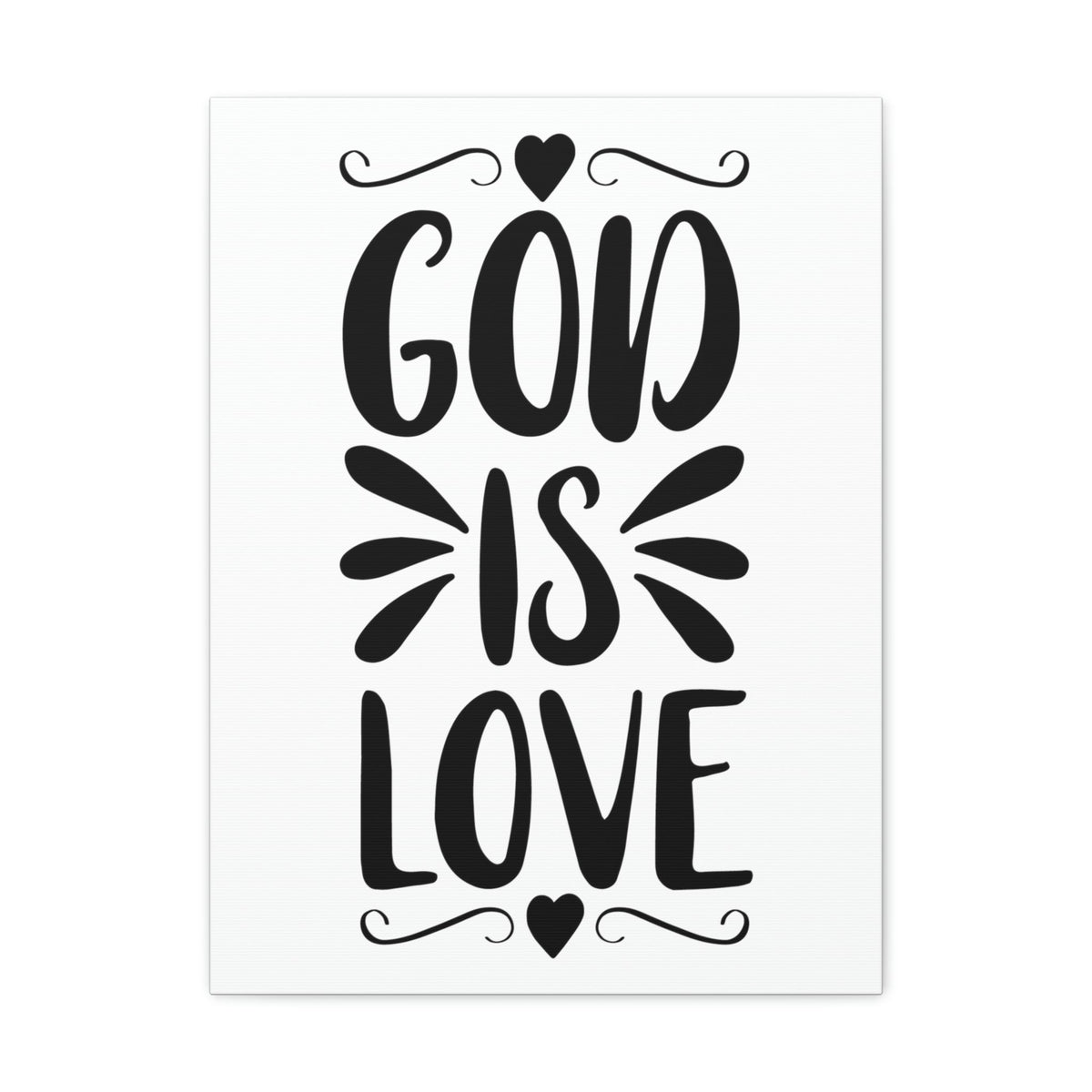 Scripture Walls God Is Love John 15:12 Christian Wall Art Print Ready to Hang Unframed-Express Your Love Gifts