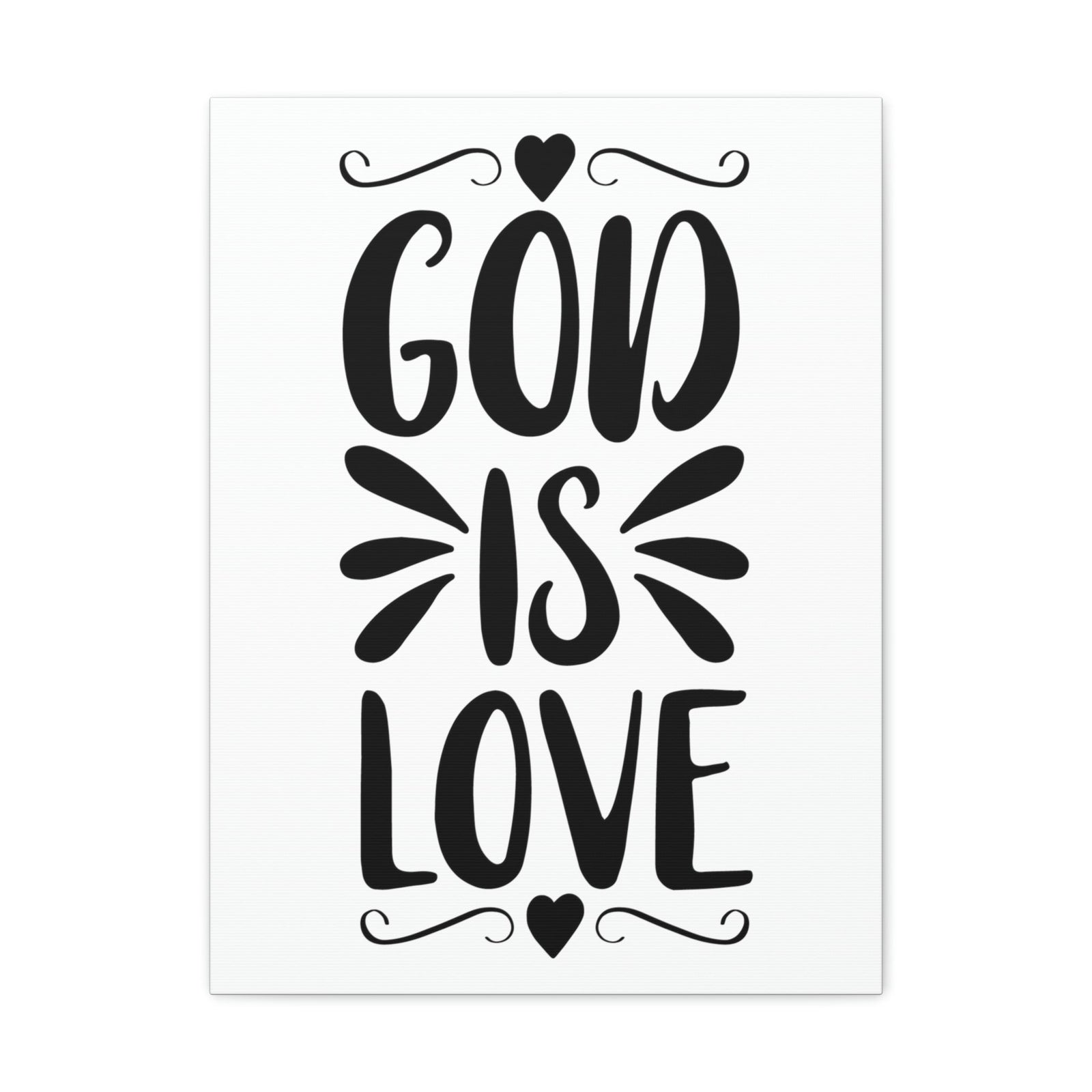 Scripture Walls God Is Love John 15:12 Christian Wall Art Print Ready to Hang Unframed-Express Your Love Gifts