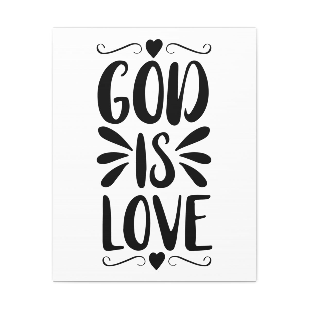 Scripture Walls God Is Love LAMENTATIONS 3:22-23 Christian Wall Art Print Ready to Hang Unframed-Express Your Love Gifts