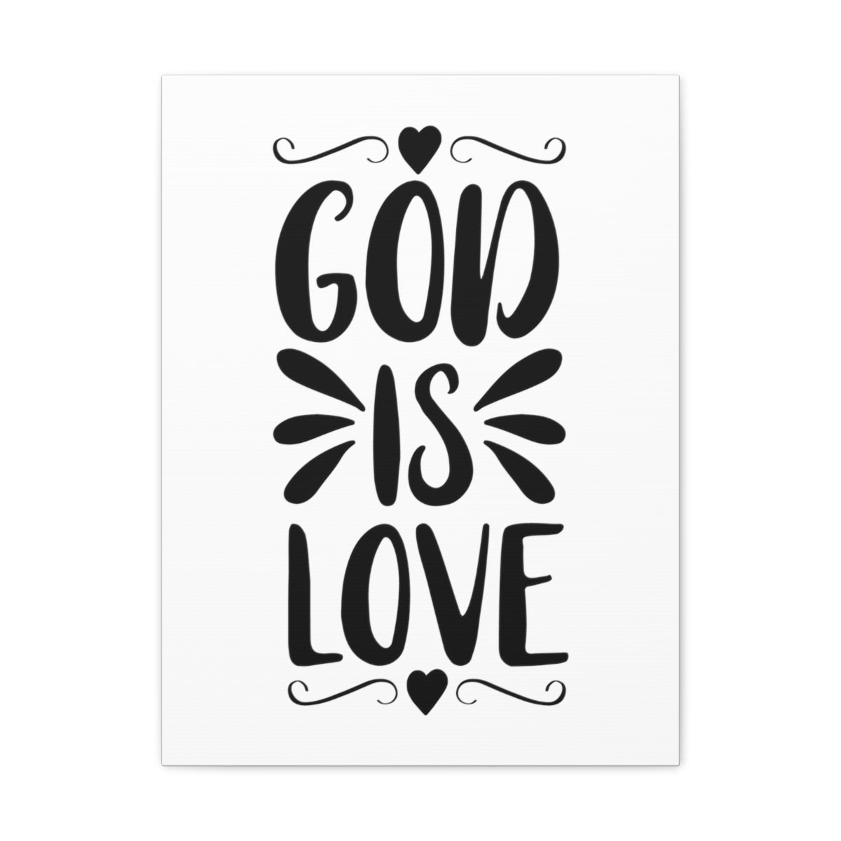 Scripture Walls God Is Love LAMENTATIONS 3:22-23 Christian Wall Art Print Ready to Hang Unframed-Express Your Love Gifts