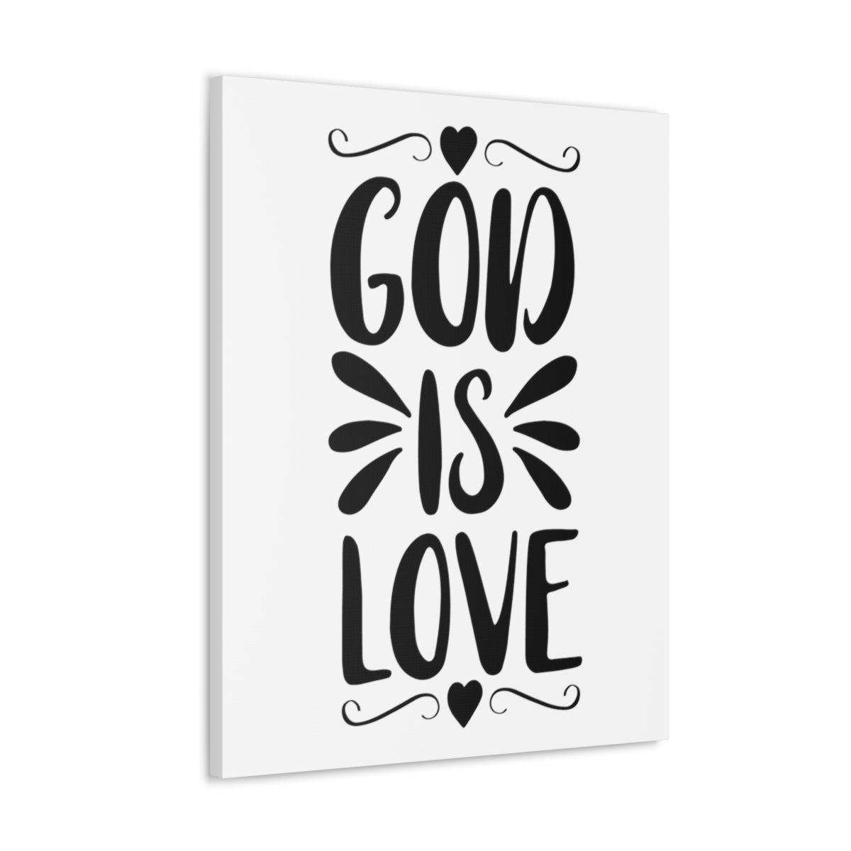 Scripture Walls God Is Love LAMENTATIONS 3:22-23 Christian Wall Art Print Ready to Hang Unframed-Express Your Love Gifts
