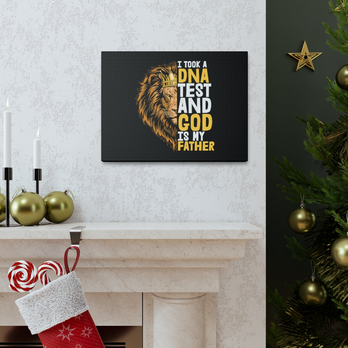 Scripture Walls God Is My Father 1 Corinthians 8:6 Christian Wall Art Bible Verse Print Ready to Hang Unframed-Express Your Love Gifts