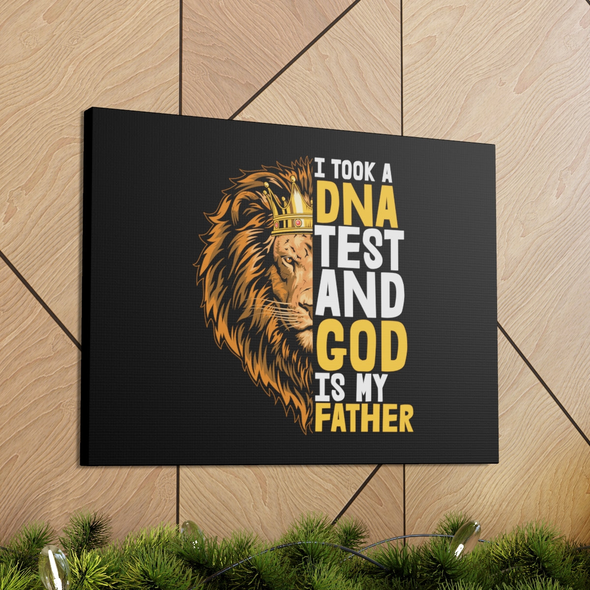 Scripture Walls God Is My Father 1 Corinthians 8:6 Christian Wall Art Bible Verse Print Ready to Hang Unframed-Express Your Love Gifts