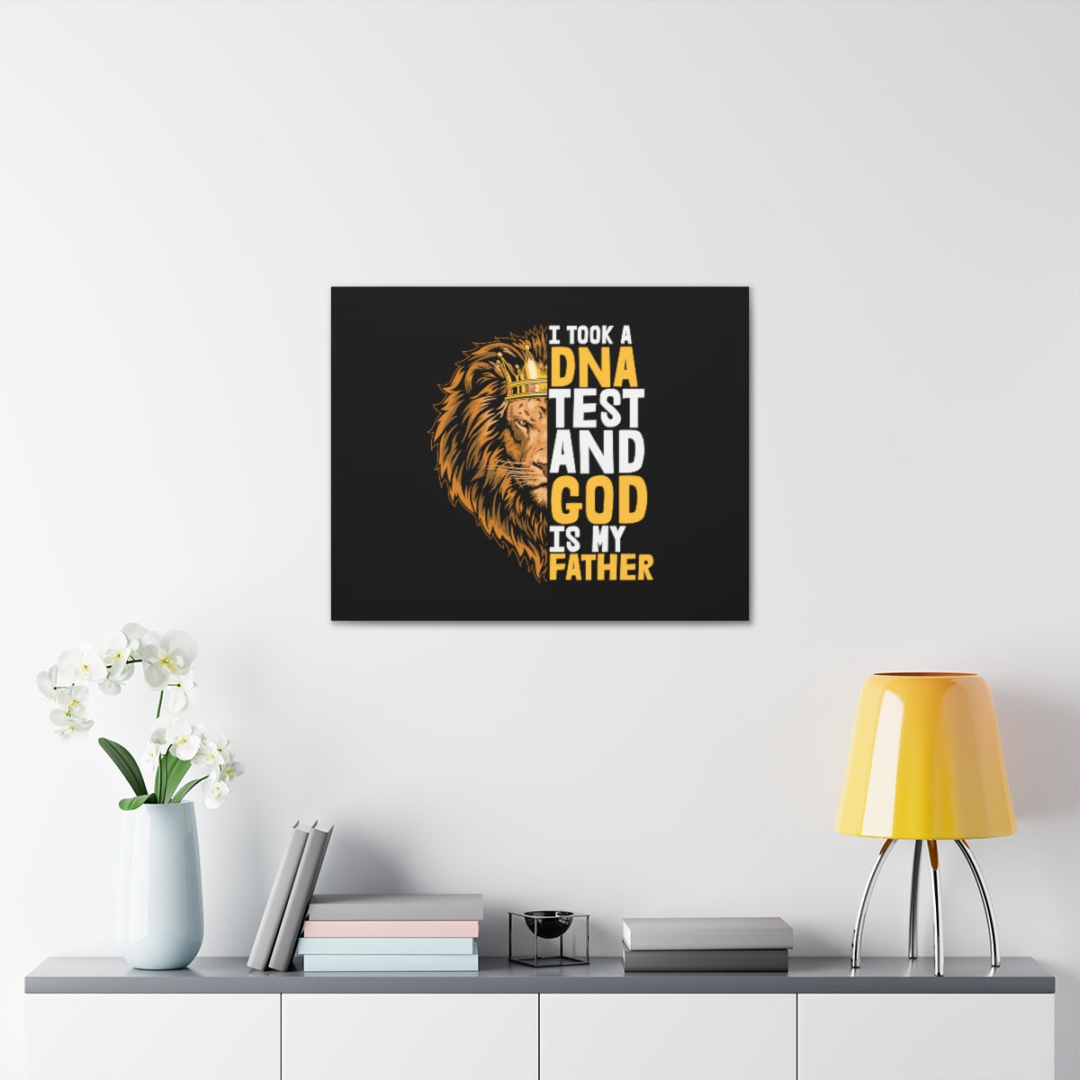 Scripture Walls God Is My Father 1 Corinthians 8:6 Christian Wall Art Bible Verse Print Ready to Hang Unframed-Express Your Love Gifts