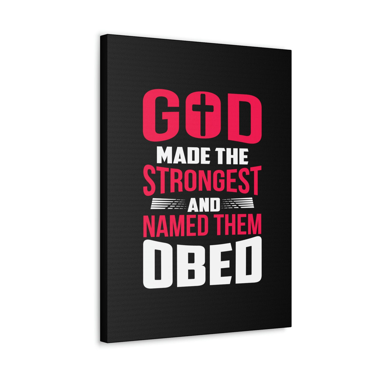 Scripture Walls God Made The Strongest Philippians 4:13 Christian Wall Art Bible Verse Print Ready to Hang Unframed-Express Your Love Gifts