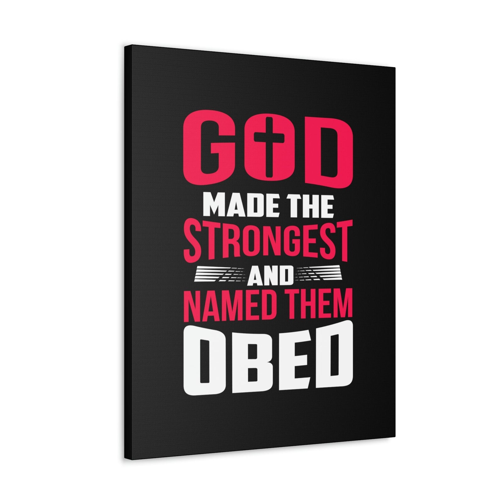 Scripture Walls God Made The Strongest Philippians 4:13 Christian Wall Art Bible Verse Print Ready to Hang Unframed-Express Your Love Gifts