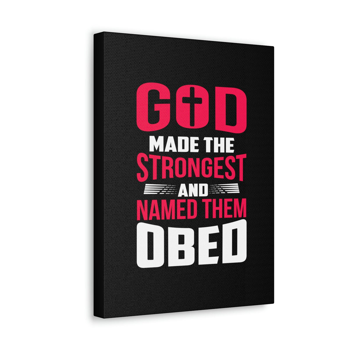 Scripture Walls God Made The Strongest Philippians 4:13 Christian Wall Art Bible Verse Print Ready to Hang Unframed-Express Your Love Gifts