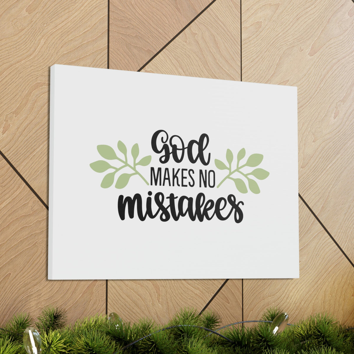 Scripture Walls God Makes No Mistakes Hebrews 1:3 Christian Wall Art Bible Verse Print Ready to Hang Unframed-Express Your Love Gifts