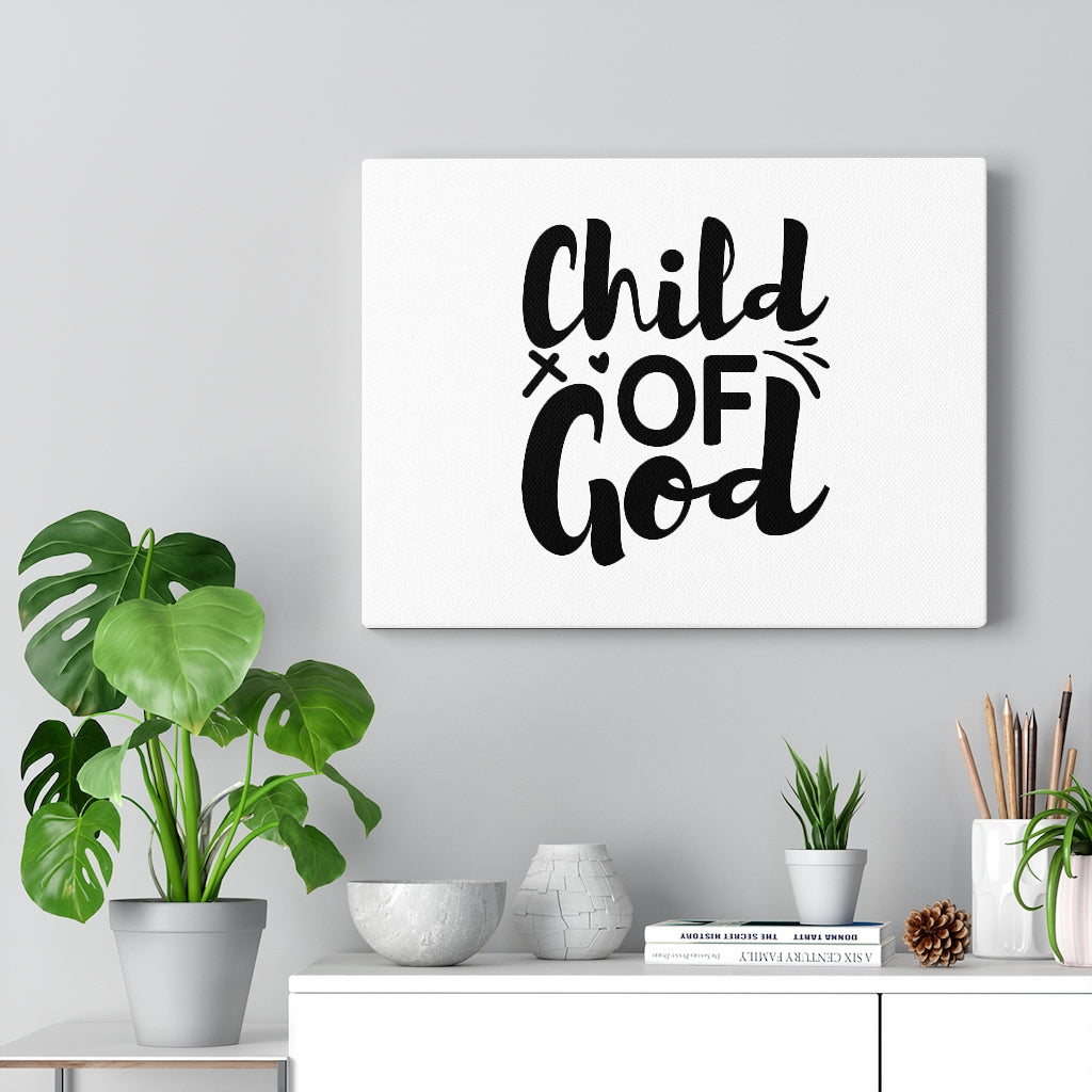 Scripture Walls God Of Child Bible Verse Canvas Christian Wall Art Ready to Hang Unframed-Express Your Love Gifts