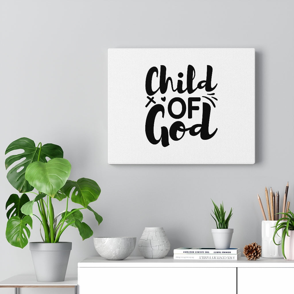 Scripture Walls God Of Child Bible Verse Canvas Christian Wall Art Ready to Hang Unframed-Express Your Love Gifts