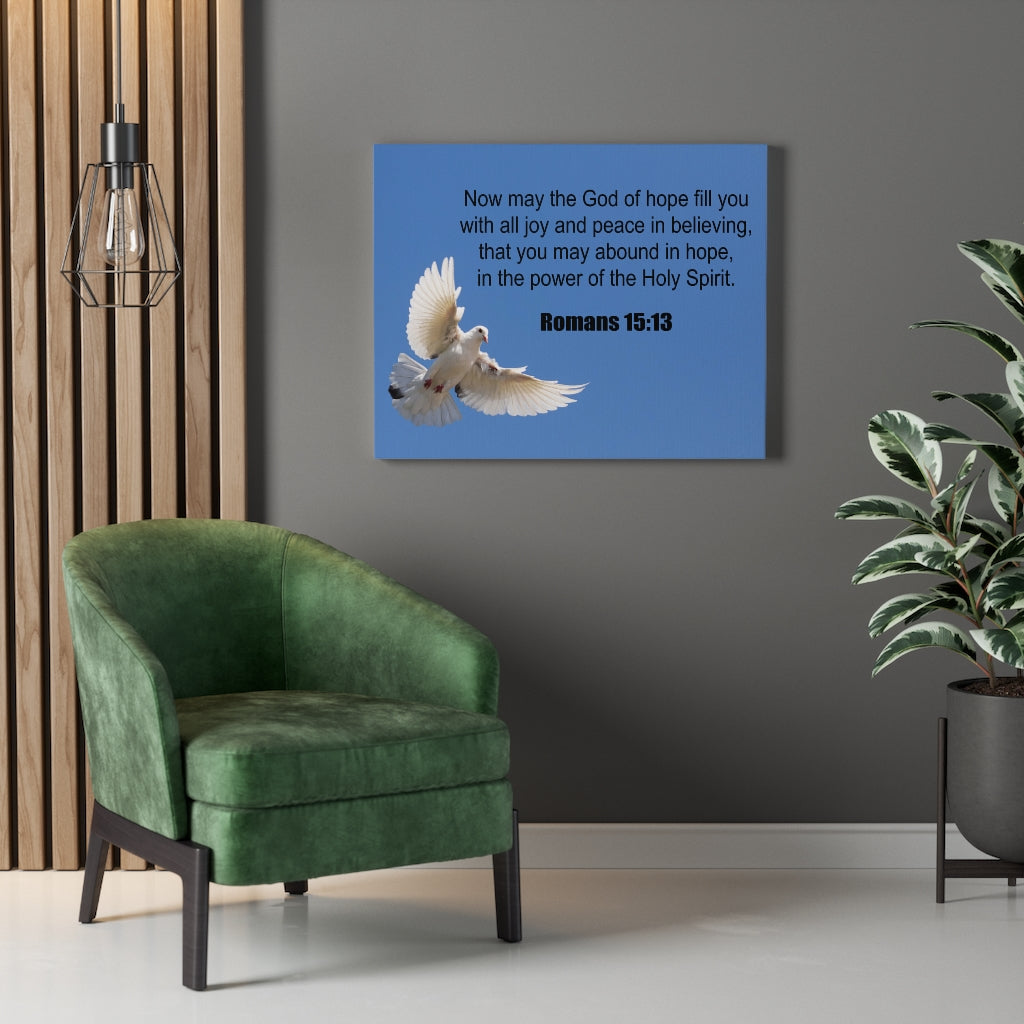 Scripture Walls God of Hope Romans 15:13 Christian Wall Art Print Ready to Hang Unframed-Express Your Love Gifts