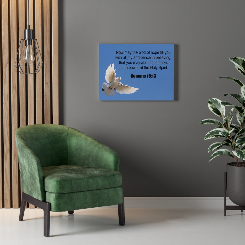 Scripture Walls God of Hope Romans 15:13 Christian Wall Art Print Ready to Hang Unframed-Express Your Love Gifts