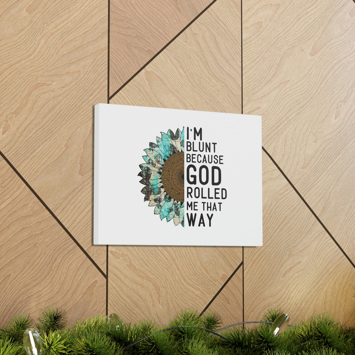 Scripture Walls God Rolled Me That Way 1 Corinthians 11:2 Christian Wall Art Bible Verse Print Ready to Hang Unframed-Express Your Love Gifts