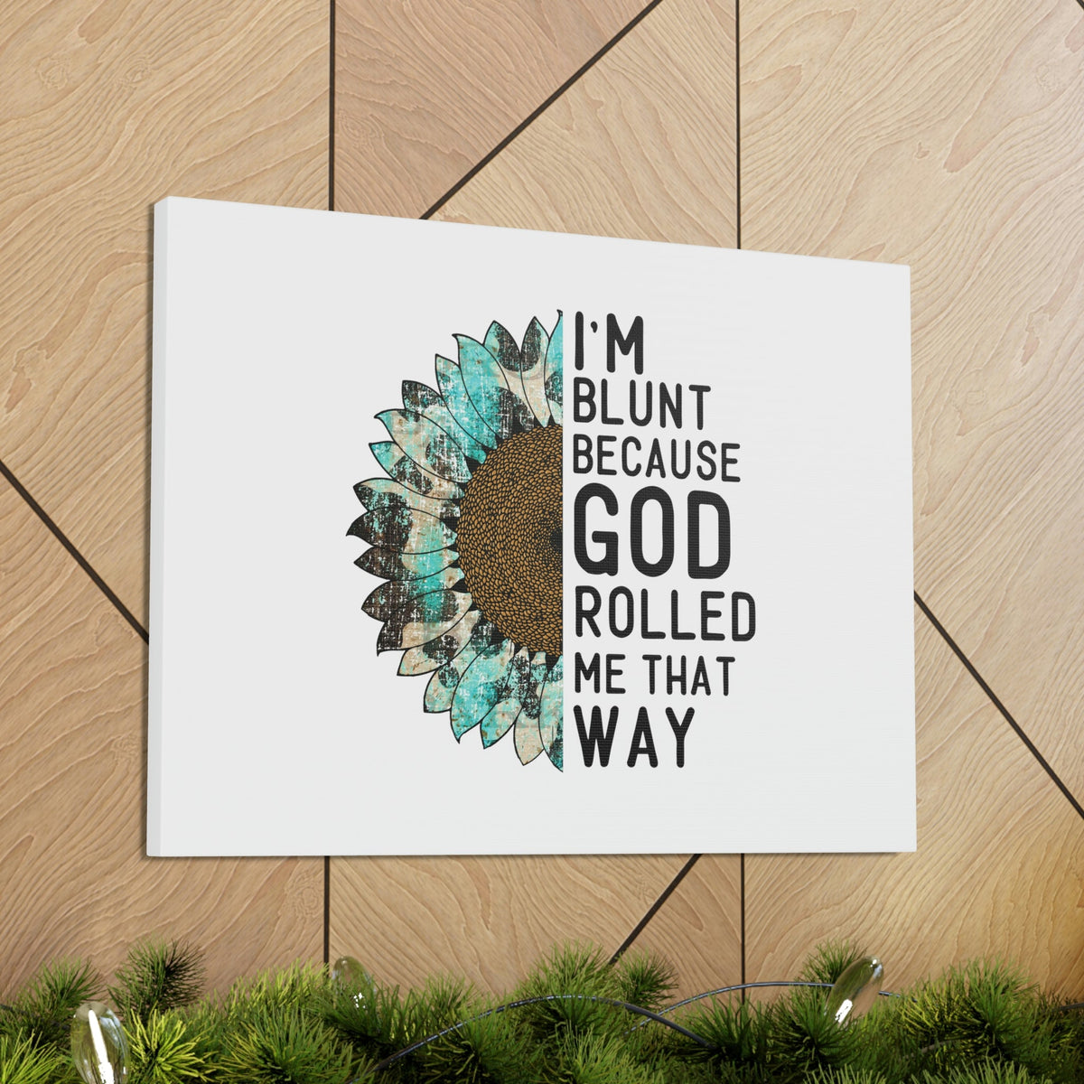 Scripture Walls God Rolled Me That Way 1 Corinthians 11:2 Christian Wall Art Bible Verse Print Ready to Hang Unframed-Express Your Love Gifts