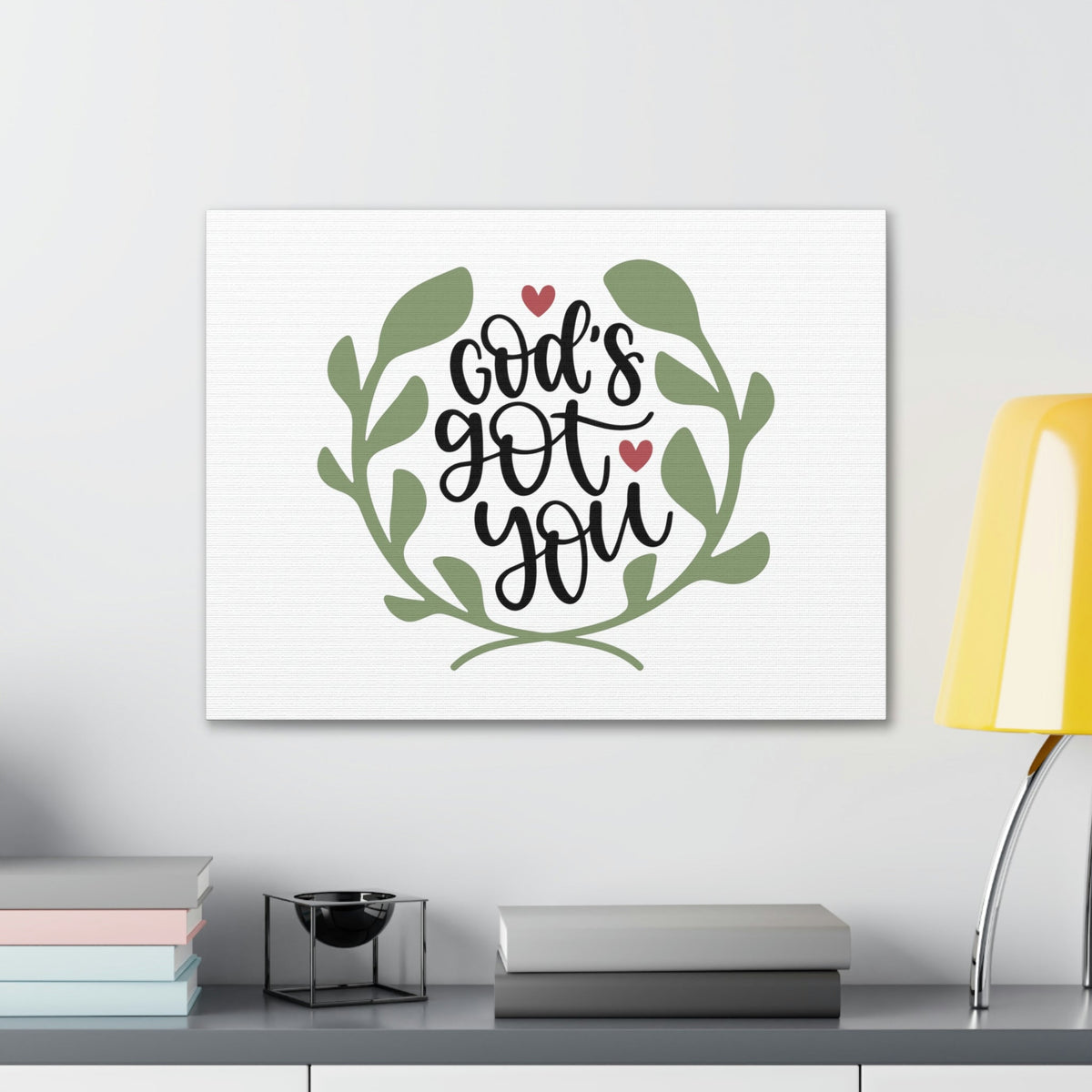Scripture Walls God's Got You Psalm 55:22 Christian Wall Art Bible Verse Print Ready to Hang Unframed-Express Your Love Gifts