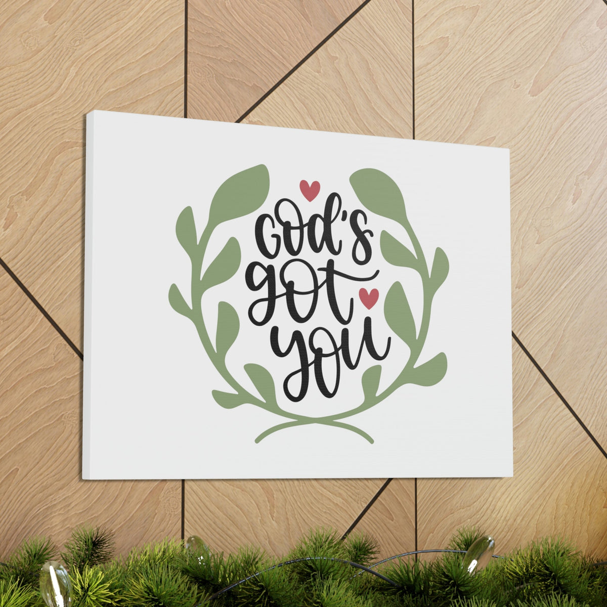 Scripture Walls God's Got You Psalm 55:22 Christian Wall Art Bible Verse Print Ready to Hang Unframed-Express Your Love Gifts
