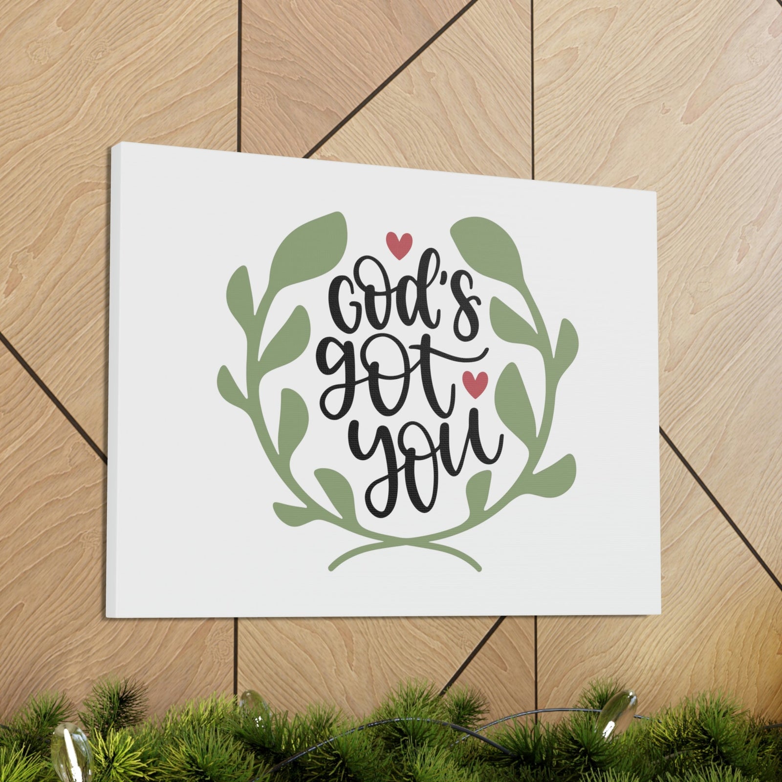 Scripture Walls God's Got You Psalm 55:22 Christian Wall Art Bible Verse Print Ready to Hang Unframed-Express Your Love Gifts