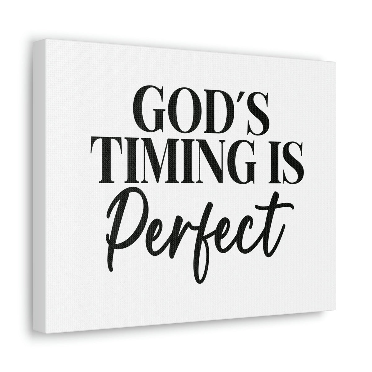 Scripture Walls God's Timing Is Perfect Ecclesiastes 3:1 Christian Wall Art Bible Verse Print Ready to Hang Unframed-Express Your Love Gifts
