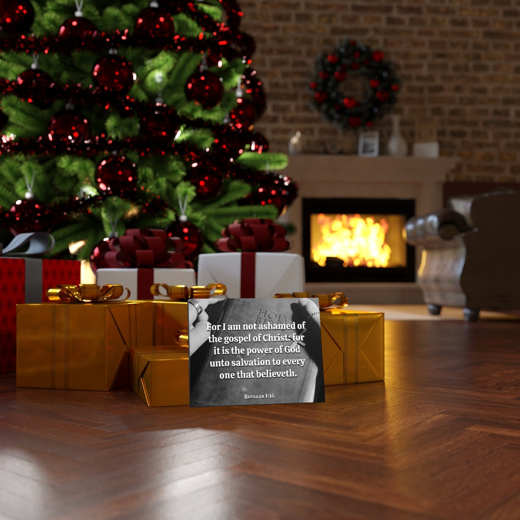 Scripture Walls God Unto Salvation Romans 1:16 Bible Verse Canvas Christian Wall Art Ready to Hang Unframed-Express Your Love Gifts